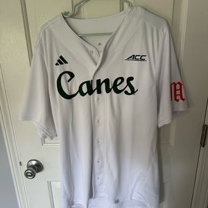 Miami Hurricanes Baseball Jersey